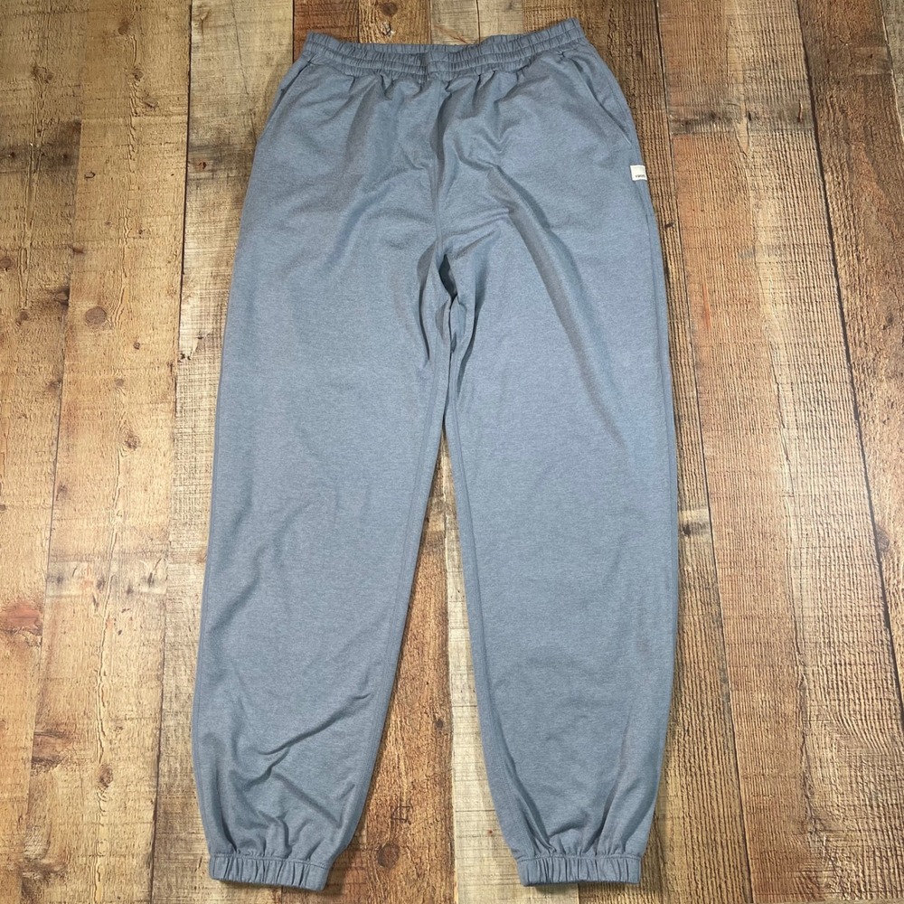 Vuori Performance Jogger Gray Soft Stretch Athletic Lounge Yoga Pants Small